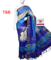 Pure Tussar Silk print saree